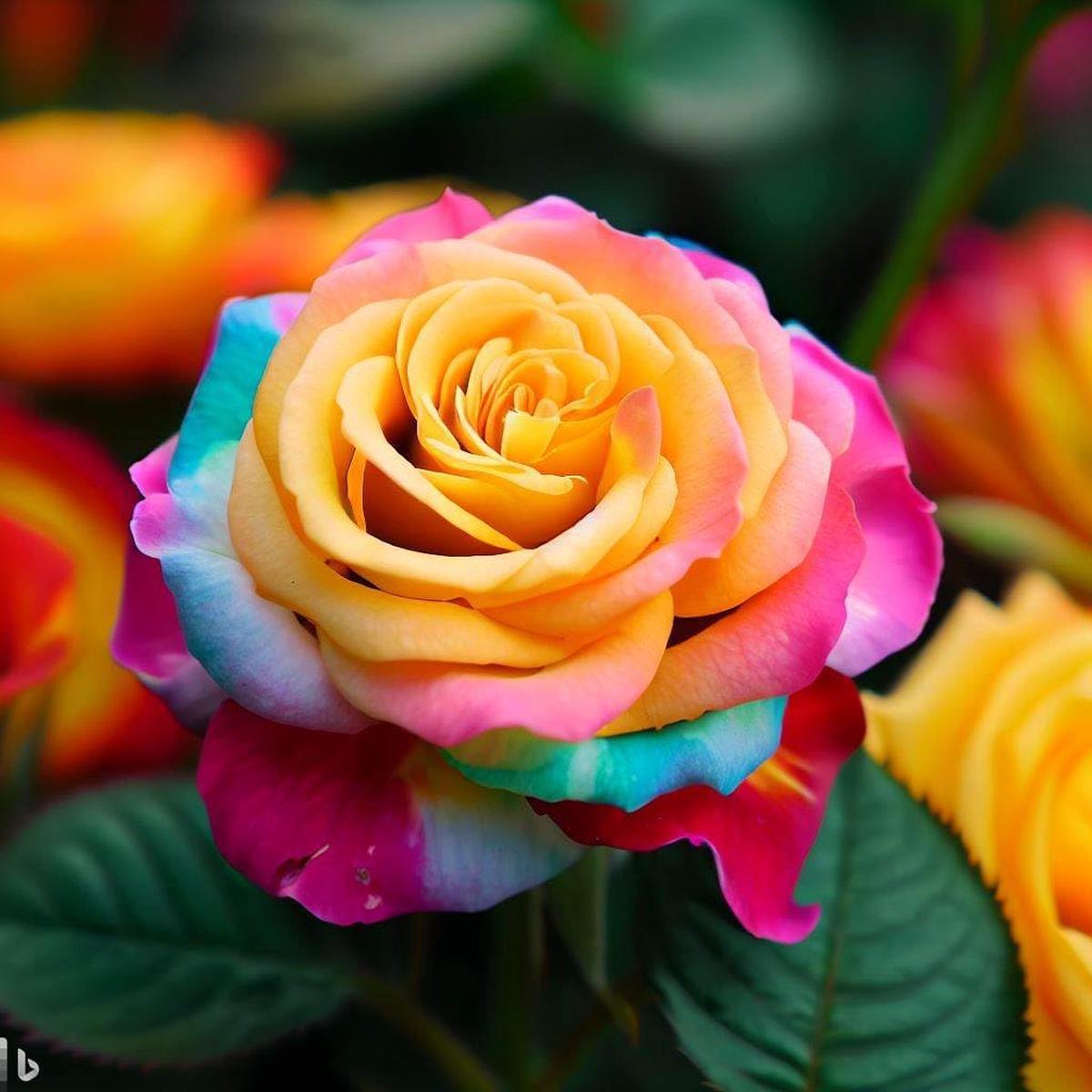 Rainbow Purple Rose Heirloom Non-GMO Seeds for Planting High Germination Organic Garden Seeds