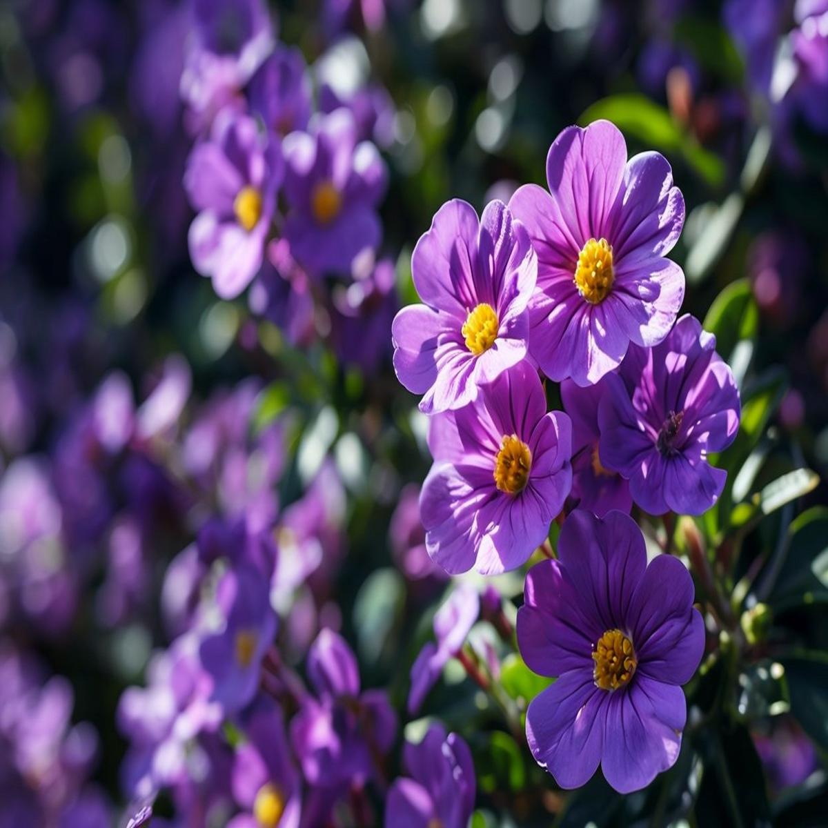 Purple Rock Cress Flower seeds for Planting - Drought Tolerant, Heirloom & GMO Free Seeds for Home Garden