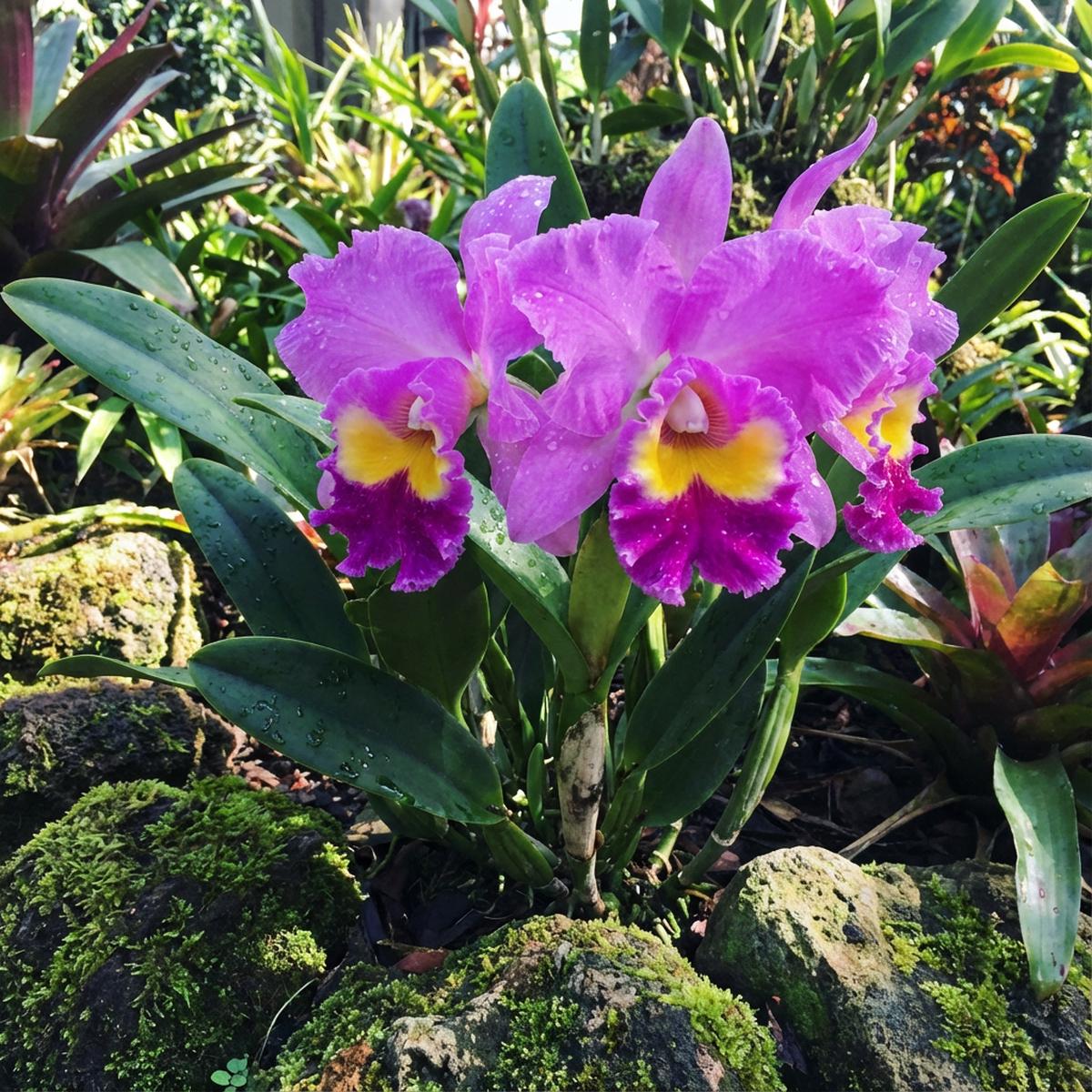 Exotic Cattleya Hybrida Seeds for Easy D-Planting