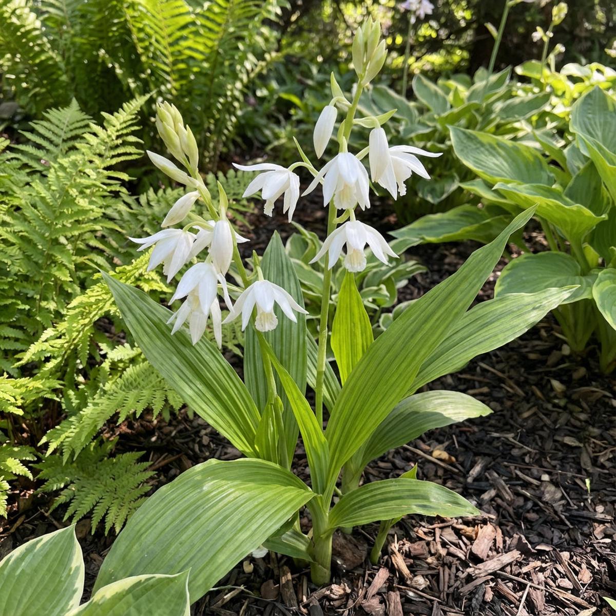 White Bell Orchid Seeds for Planting