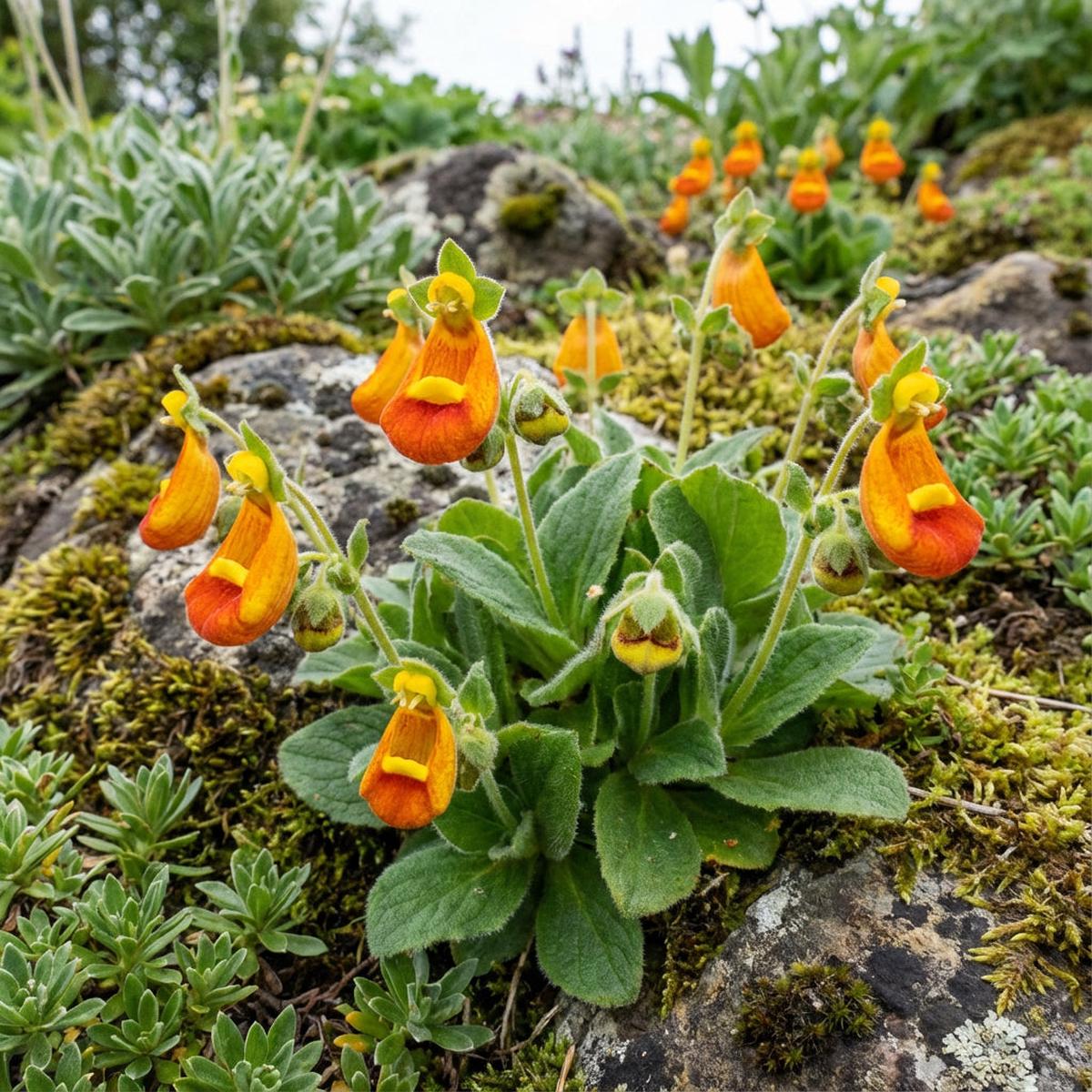 Calceolaria Uniflora Flower Seeds for Planting Unique and Vibrant Blooms