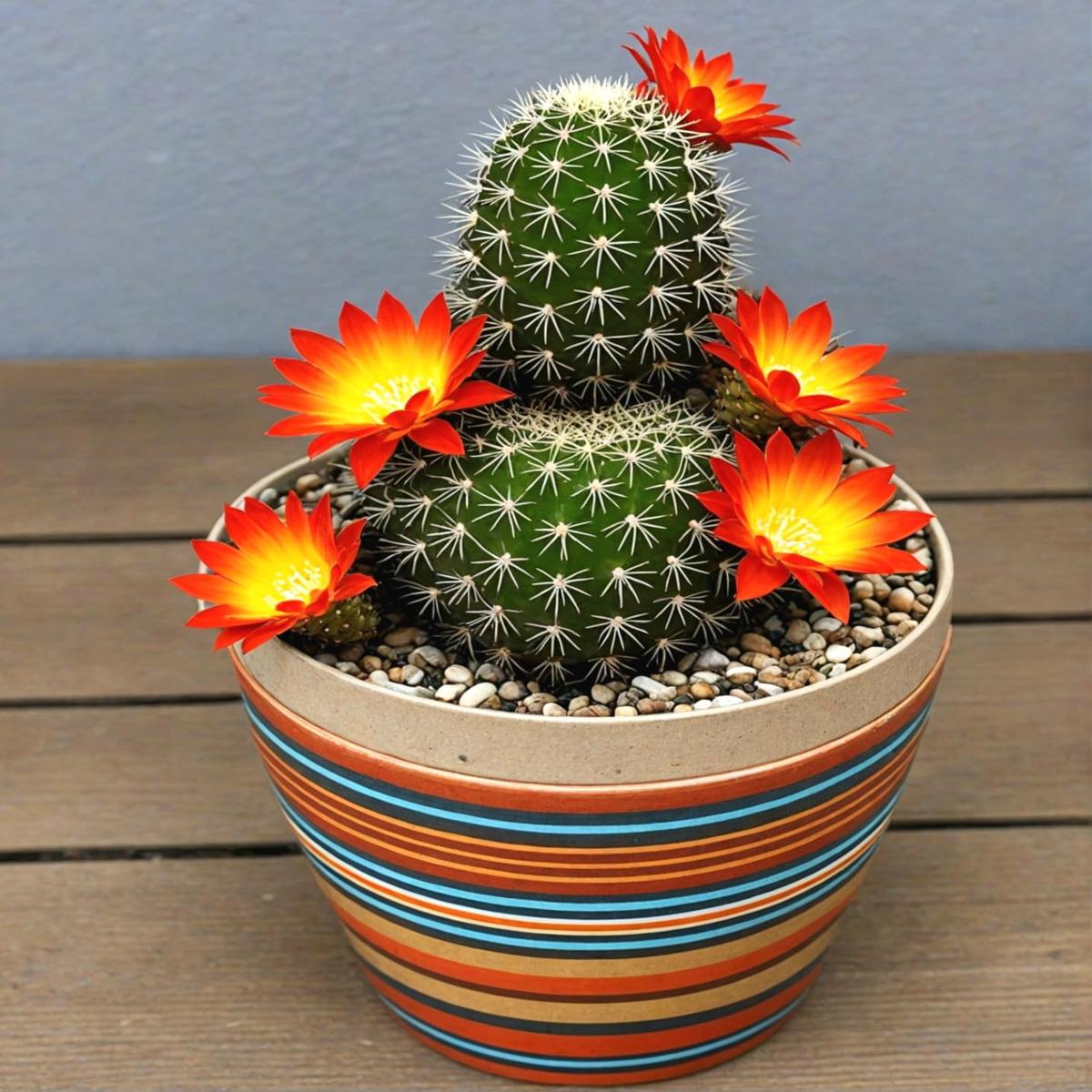 Cactus Flower Mix Seeds for Planting Various Species for Indoor Pots and Rock Garden