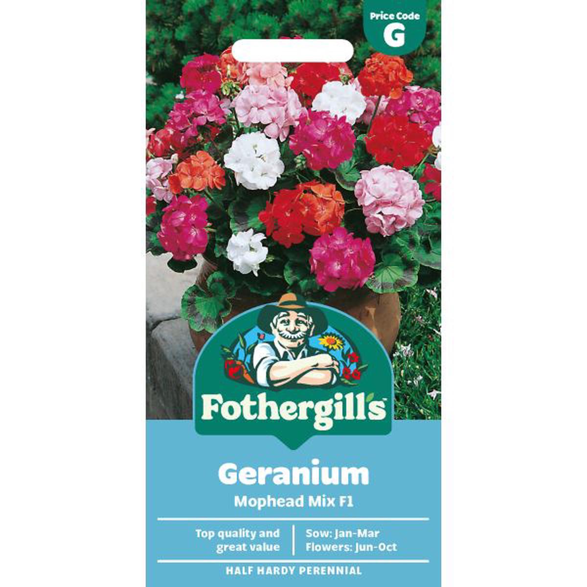 Geranium Mr F's Mophead Selection Mixed F1 Seeds