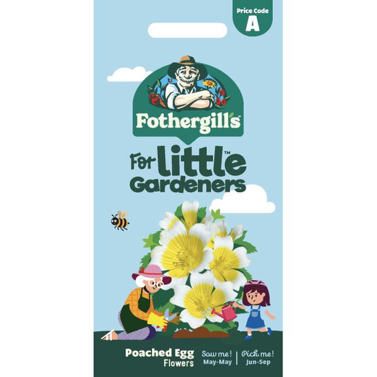 Little Gardeners Poached Egg Flowers Seeds