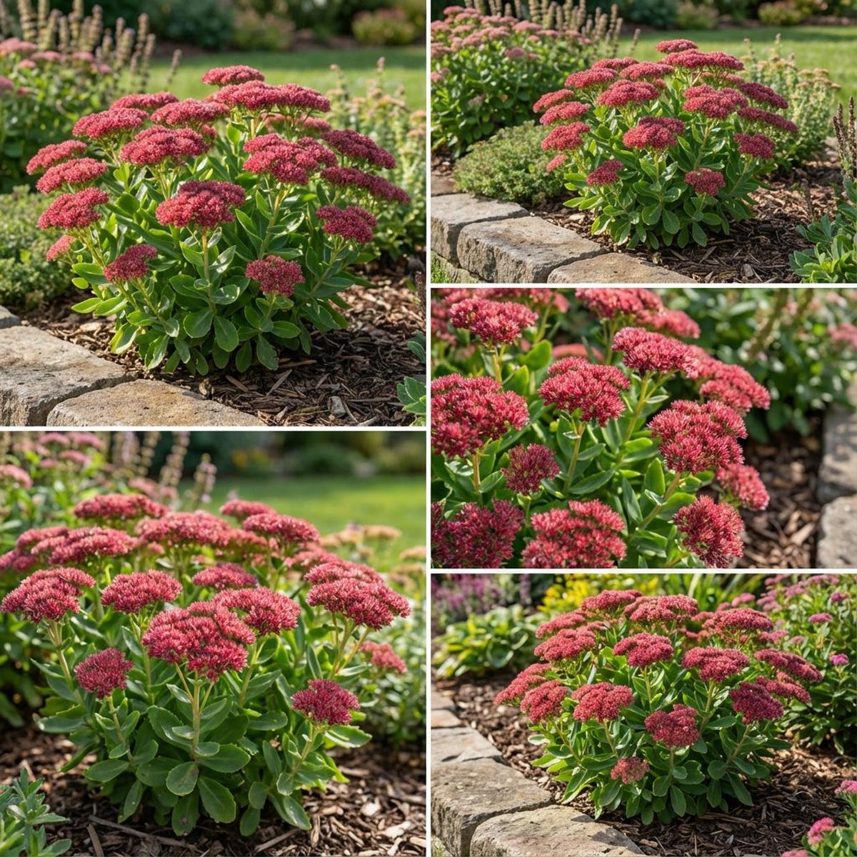 Sedum Flower Seeds for Planting Seeds for Hardy and Low-Maintenance Growth, Perfect for Garden and Landscape Beautification