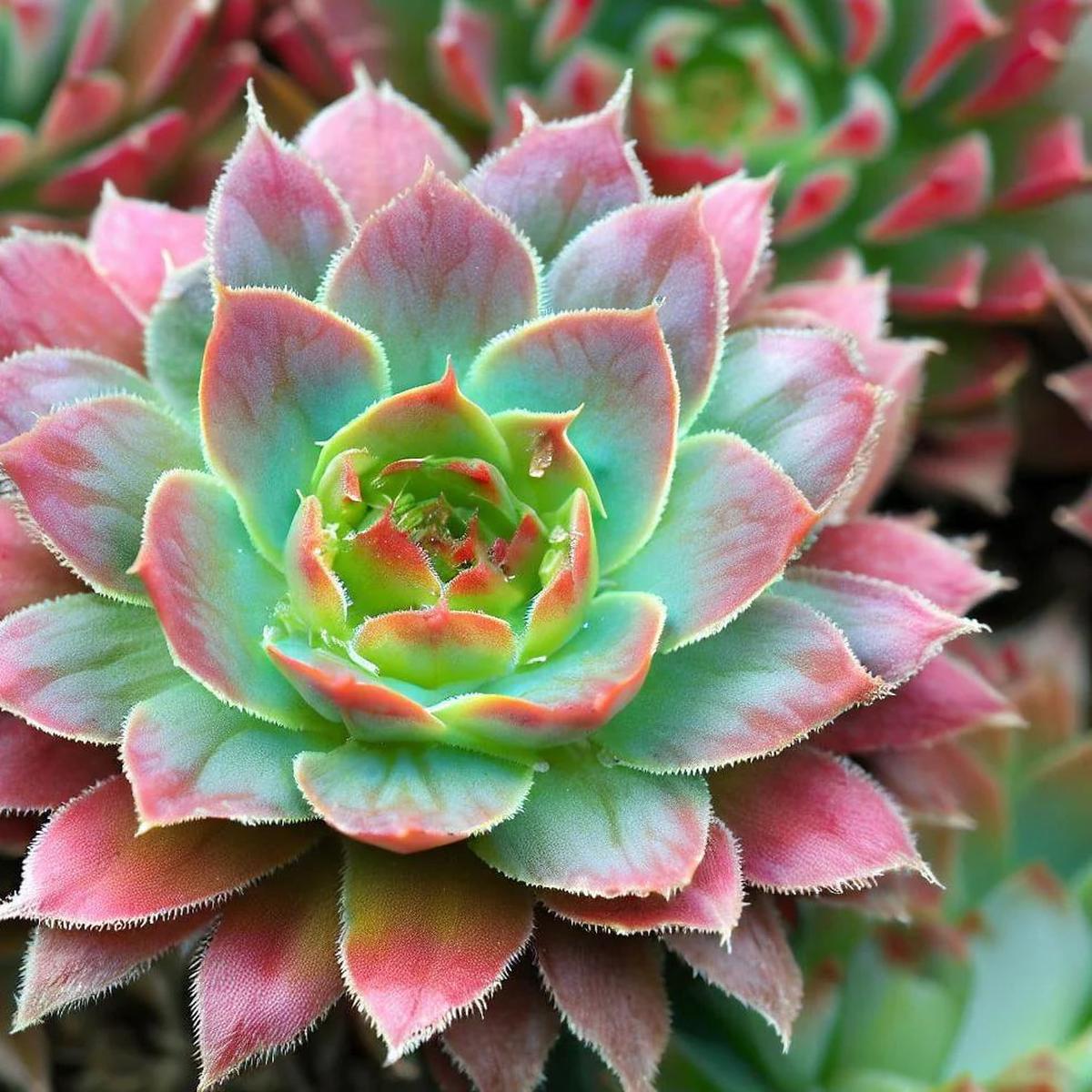 Mixed Sempervivum Hybridum Flower Seeds for Planting  Heirloom, Non-GMO, High Germination Garden Seeds