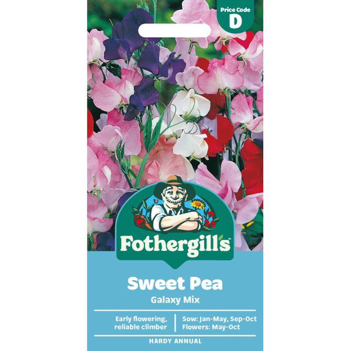 Sweet Pea Galaxy Mixed Seeds