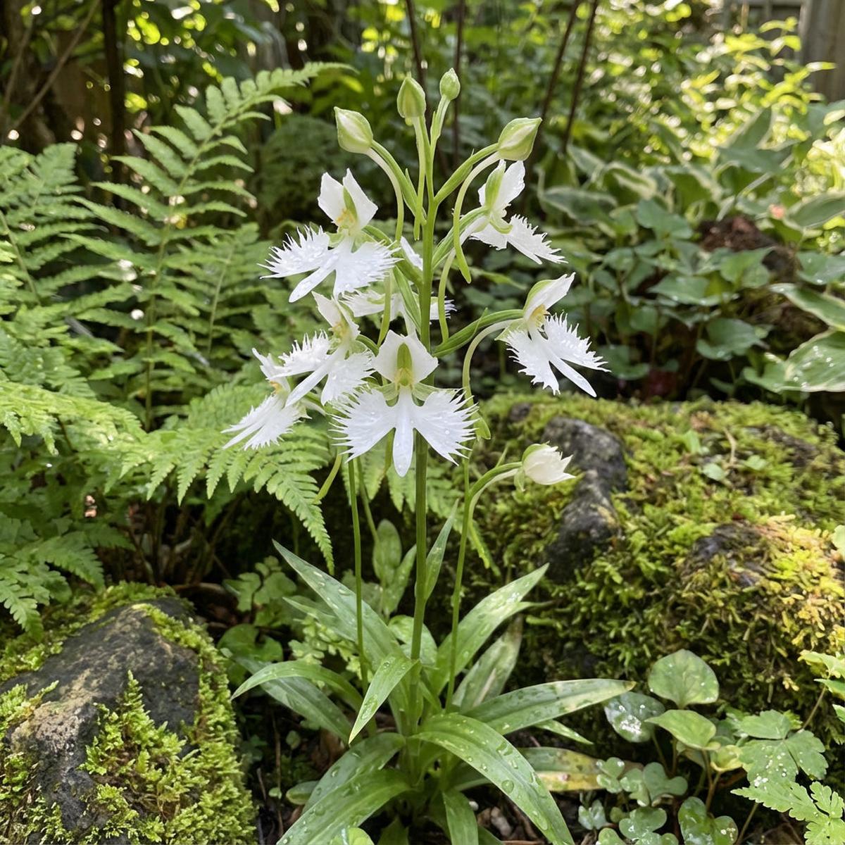 Egret Orchid Seeds for Planting Create a Stunning Garden Display