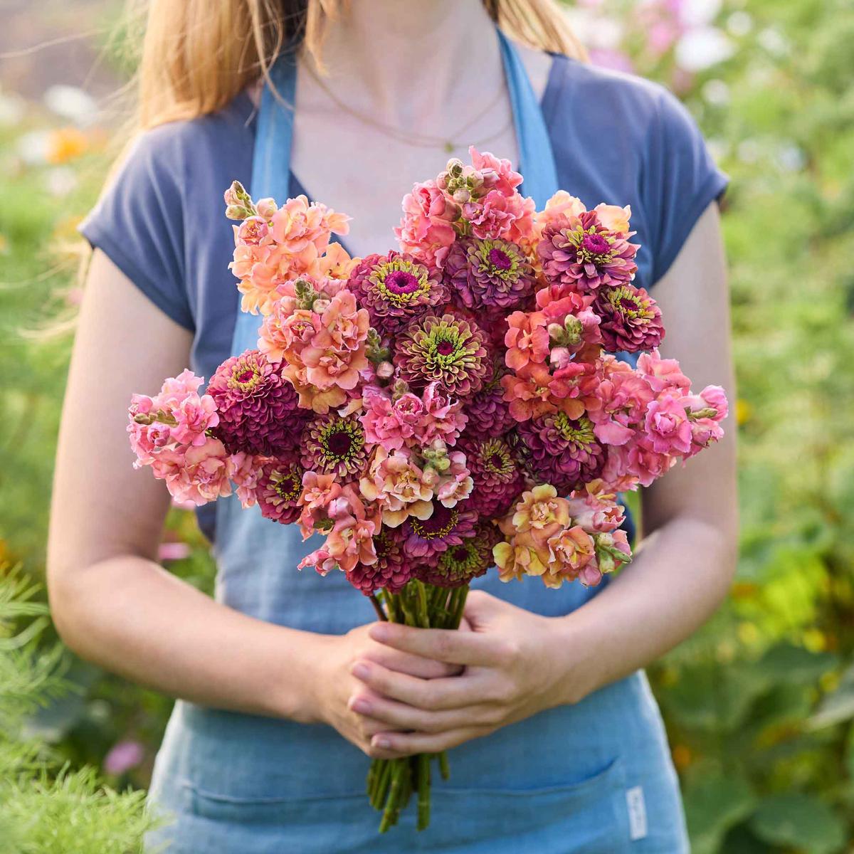 Zinnia & Snapdragon Bundle - Butterfly Surprise