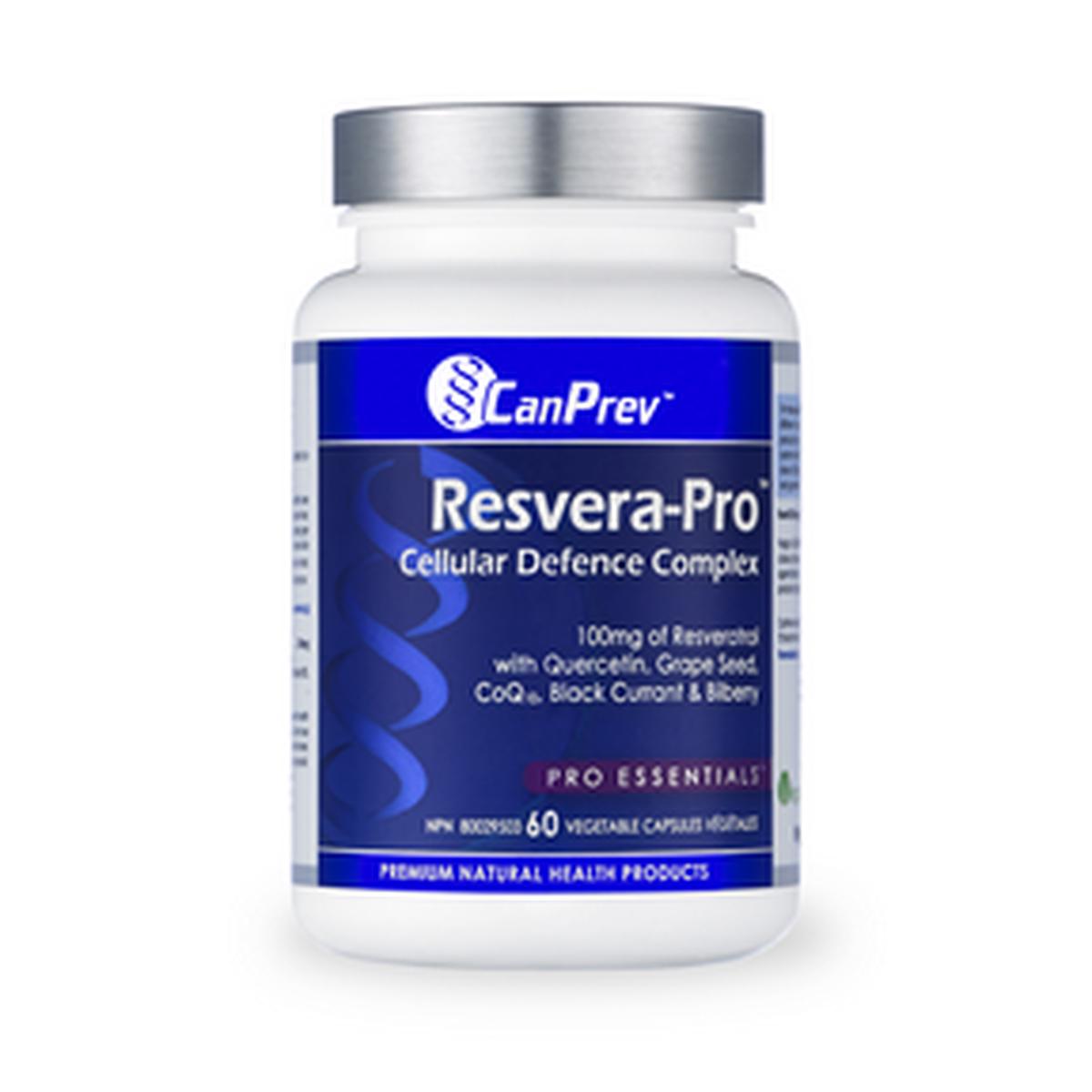 CanPrev Resvera-Pro Cellular Defence 60 Capsules