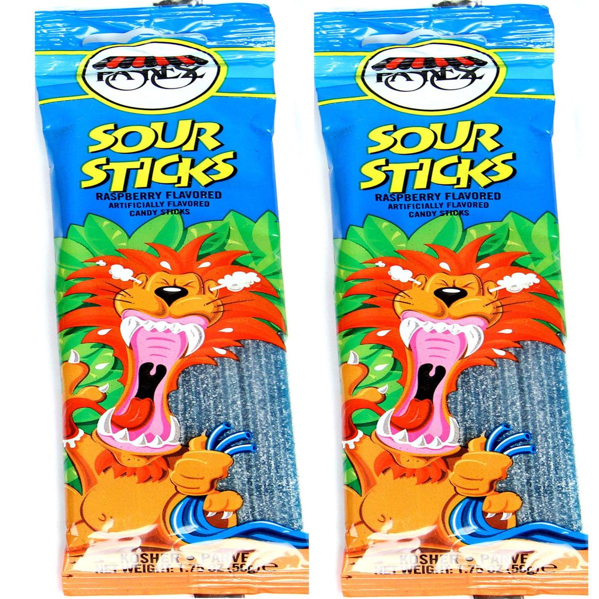 1.75 oz Sour Sticks - Blue Raspberry
