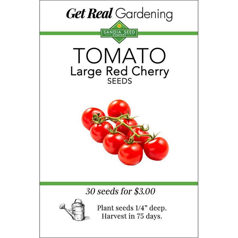 Tomato - Large Red Cherry Tomato Seeds - Very Productive