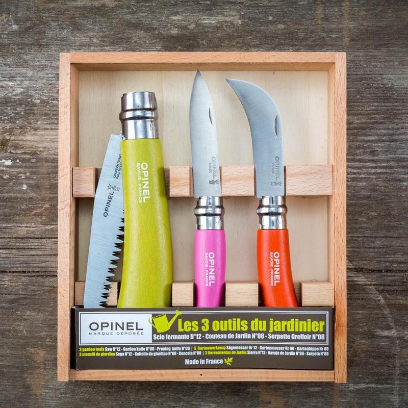 Opinel Garden Knife Trio