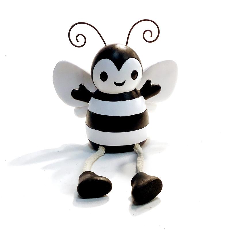 Bee Figurine w/ Dangler Legs Assorted